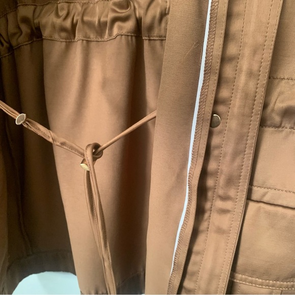 Chicos Silk Jacket With Belt - Picture 11 of 15